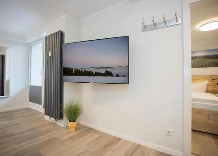 Apartment Welcome In - Wintertraum, Dichtbij De Piste, Balkon, Mooie Omgeving Winterberg